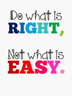 Do What Is Right