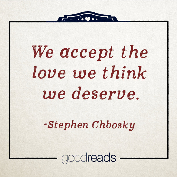 We accept the love...