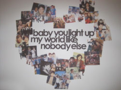 Baby you light up