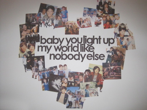 Baby you light up