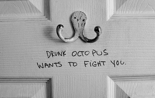 Drunk Octopus Wants To Fight You | Sticker