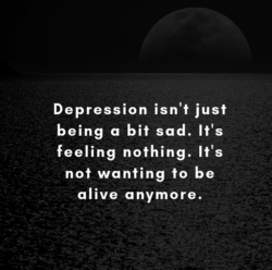 Depression isn't just being a bit sad