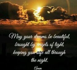 May Your dreams be beautiful