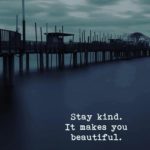 Stay Kind It Makes...