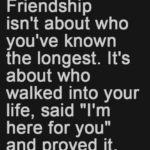 Friendship Isn't About...