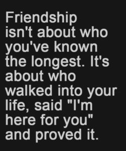 Friendship Isnt About...