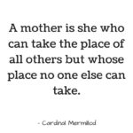 A Mother Is She...