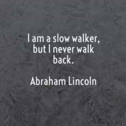 I Am A Slow Walker...