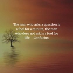 The Man Who Asks...