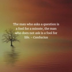 The Man Who Asks...