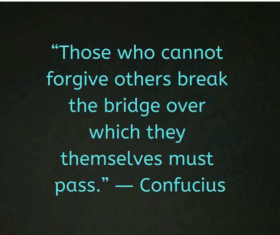 Those Who Cannot Forgive...