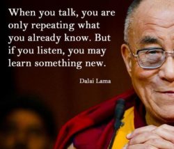 When You Talk...