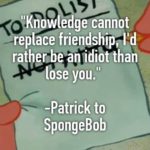 Knowledge Cannot Replace...