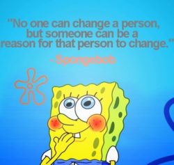 No One Can Change...