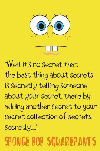 Well It's No Secret...