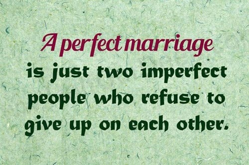 A Perfect Marriage...