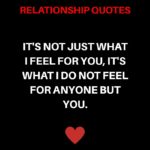 It's Not Just What...