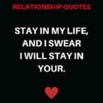 Stay In My Life...