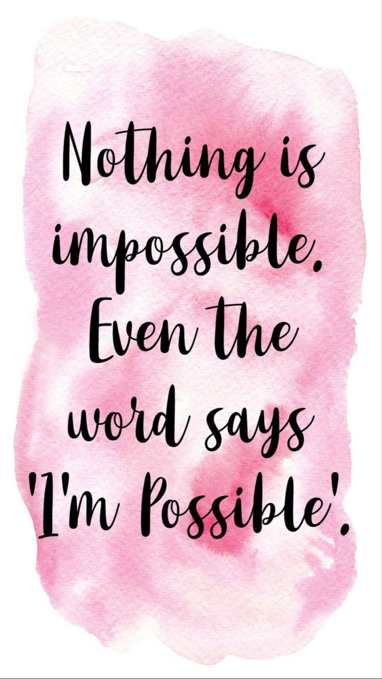 nothing-is-impossible